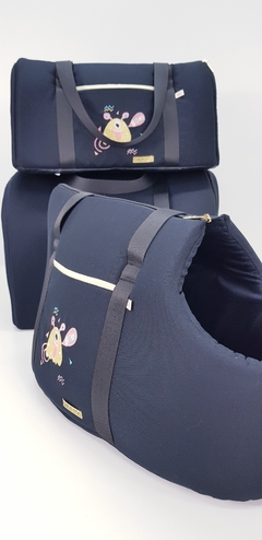 Bolsa Passeio Tecido Pata Chic - Monstrinhos - comprar online