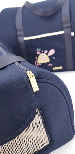 Imagem do Bolsa Transporte Tecido Pata Chic - Monstrinhos