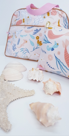 Bolsa de Mão Pata Chic - Encanto Coral na internet