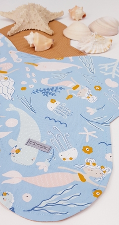 Porta Comedouro Osso Pata Chic - Encanto Azul na internet