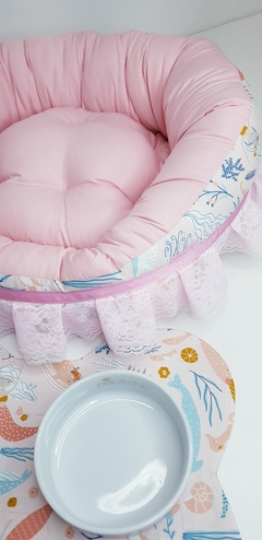 Cama Fancy Pata Chic - Encanto Coral - comprar online
