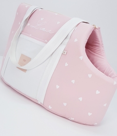 Bolsa de Passeio Tecido Pata Chic - Love na internet