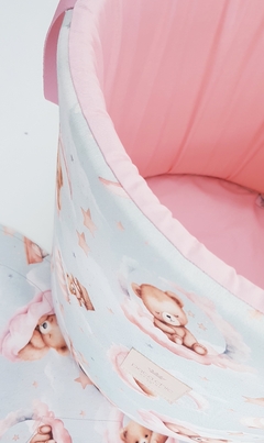 Cesto Organizador de Brinquedos Pata Chic - Soninho Rosa na internet