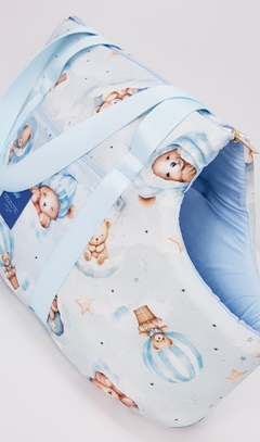 Bolsa de Passeio Tecido Pata Chic - Soninho Azul na internet