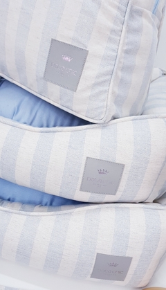 Cama Retangular Pata Chic - Linn Azul na internet
