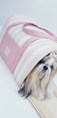 Bolsa Transporte Tecido Pata Chic - Linn Rose na internet