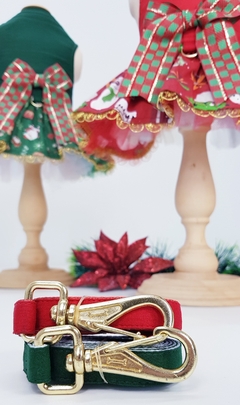 Imagem do Vestido Laço e Guia Pata Chic - Boneco de Neve