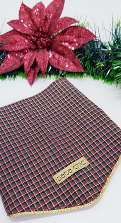 Bandana Pata Chic - Natal Quadriculada na internet
