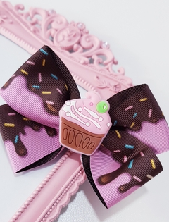 Laço de Topete Joy 10cm Bico de Pato - Cupcake na internet