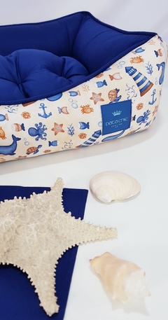 Cama Retangular Pata Chic - Ocean