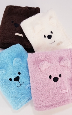 Cobertor Teddy Pata Chic - Off White - loja online