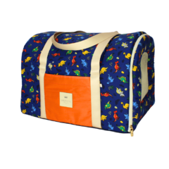 Bolsa Transporte Tecido Pata Chic - Dino - comprar online