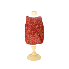 Regata Malha Pata Chic - Natal Vermelho - comprar online