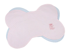 Porta Comedouro Osso Pata Chic Doce Flor - Listra Rosa/Azul - comprar online