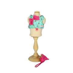 Peitoral Guia e Bolsinha Pata Chic -Tiffany Blend - comprar online