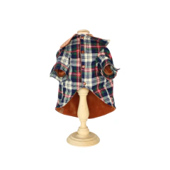 Casaquinho Plush Pata Chic - Xadrez - comprar online