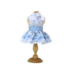 Vestido Baby Pata Chic Daisy - Azul