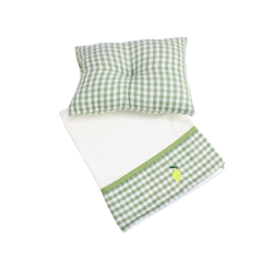 Kit Lençol e Naninha para Cama Pata Chic - Limão Siciliano - comprar online