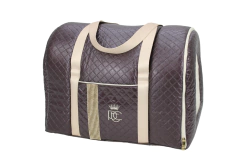 Bolsa Transporte Courano Pata Chic Strass - Marrom na internet