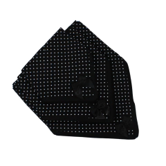 Bandana de Tecido Joy - Poá Preto