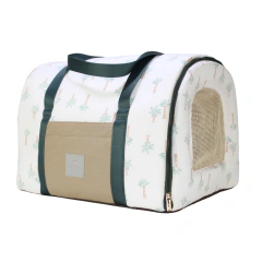 Bolsa Transporte Tecido Pata Chic - Palm Breeze