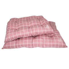 Almofadão Pata Chic - Grid Rosa