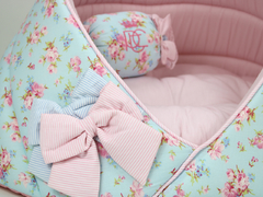 Cave Pata Chic Doce Flor - Azul - comprar online