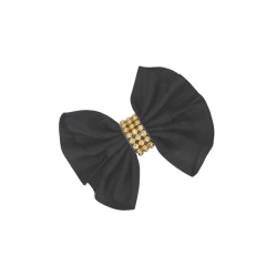 Laço de Topete Joy 10cm c/elástico - Black