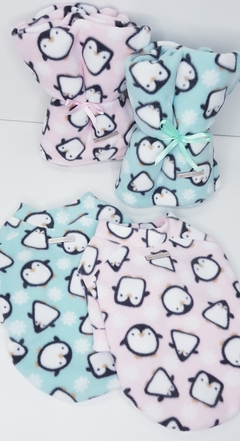 Soft Raglan Pata Chic - Pinguim Rosa - loja online