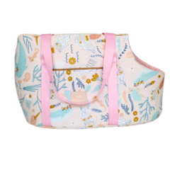 Bolsa de Passeio Tecido Pata Chic - Encanto Coral