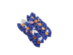 LP10 Laço de Tecido Joy 2,5cm 10Uni Teddy Marinho - comprar online