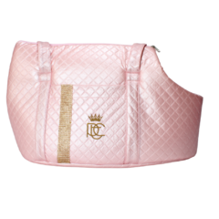 Bolsa Passeio em Courano Pata Chic Strass - Rosa na internet