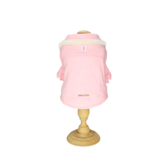 Casaquinho Pelo Pata Chic - Rosa - comprar online
