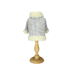 Casaquinho Tweed Com Sherpa Pata Chic - comprar online
