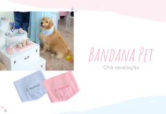 Bandana Pet Chá Revelação - Menino ou Menina - comprar online