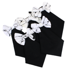 Gravata Elegant de Tecido Joy 9 X 6,5cm - Ursinho