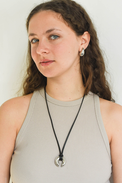 Aros Drop S Plata - Mary Leiva