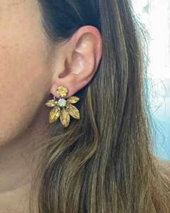 Aros Pin Grande dorado - comprar online