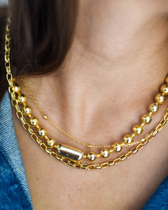 Cadena Spot Oro - Mary Leiva