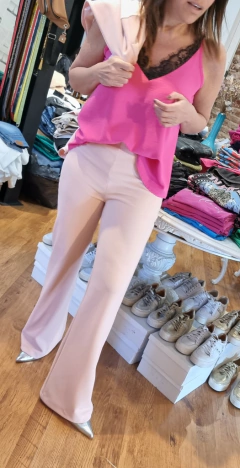 MUSCULOSA LENCERA MAGNOLIA CREPE