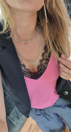 MUSCULOSA LENCERA MAGNOLIA CREPE en internet