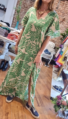 VESTIDO MEDINA solo VERDE LIMA
