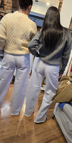 JEAN WIDE BLANCO SOLO 24 Y 34 - tienda online