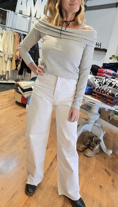 JEAN WIDE BLANCO SOLO 24 Y 34
