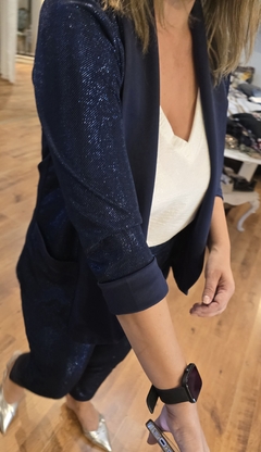 Imagen de BLAZER VITTO AZUL by LINDA DE ALMA -