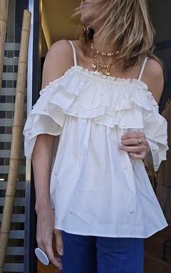 BLUSA PERLAS - tienda online