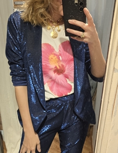 BLAZER VITTO AZUL by LINDA DE ALMA - en internet