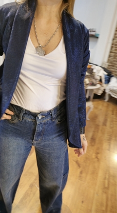 BLAZER VITTO AZUL by LINDA DE ALMA -