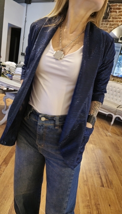BLAZER VITTO AZUL by LINDA DE ALMA - - comprar online