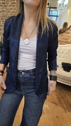 Imagen de BLAZER VITTO AZUL by LINDA DE ALMA -